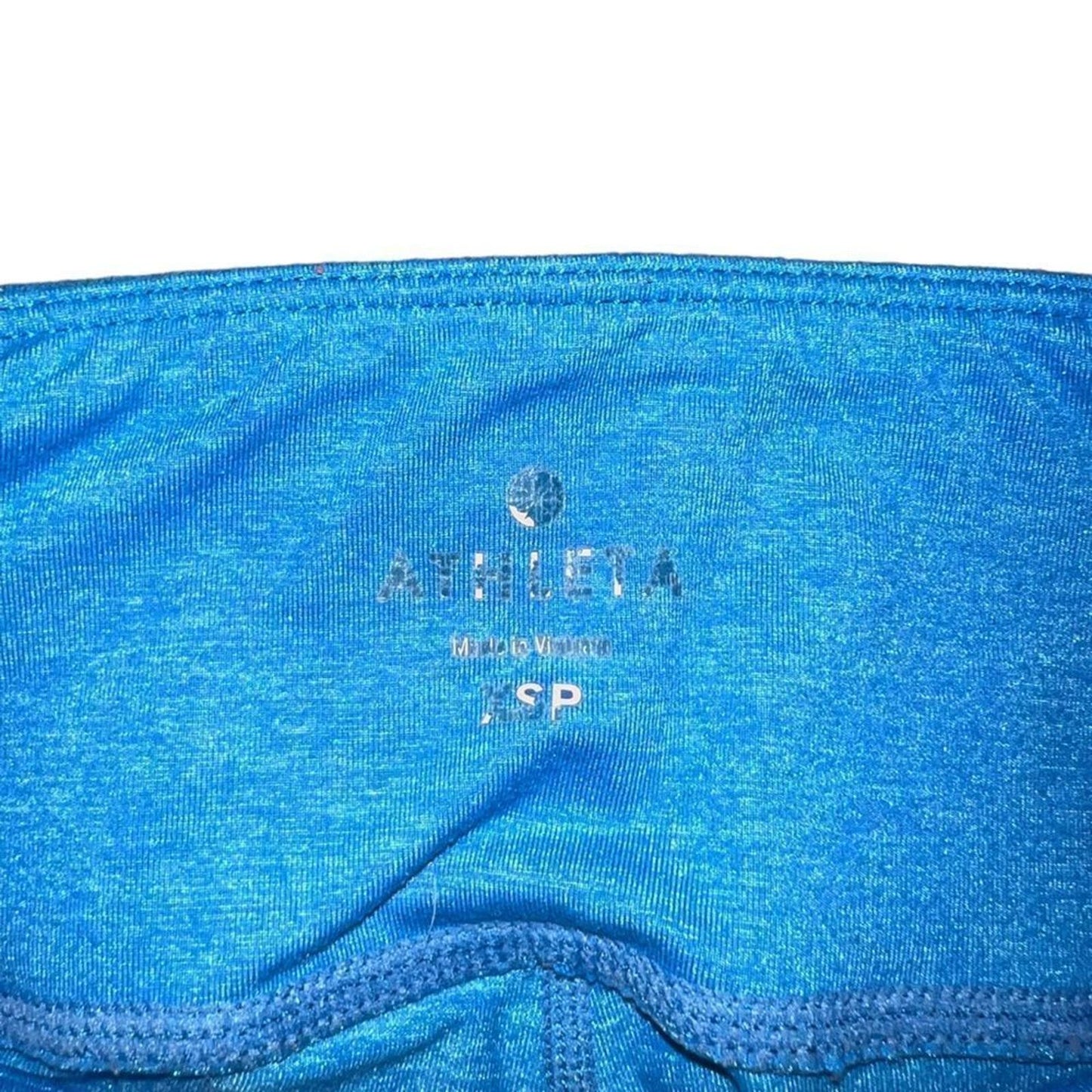 Athleta Size Extra Small Bright Blue 7/8 Leggings