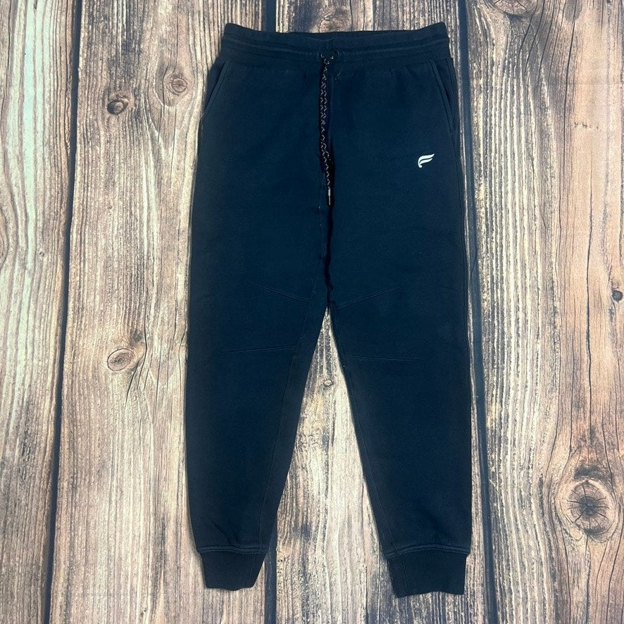 Fabletics Black Jogger Sweatpants Men’s Size Small Casual Elastic Cuffs