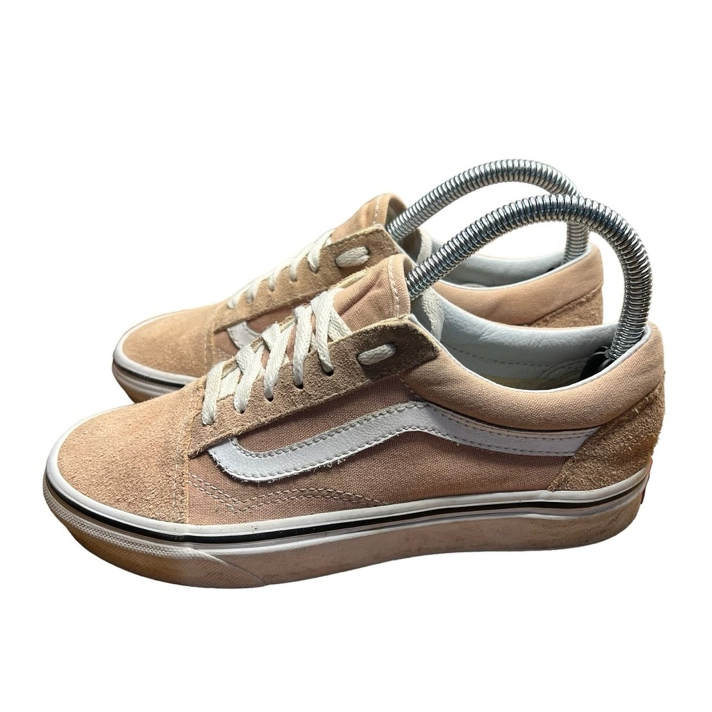 Vans Old Skool Womens Sneakers Beige Warm Taupe Low Top Skate Size 6