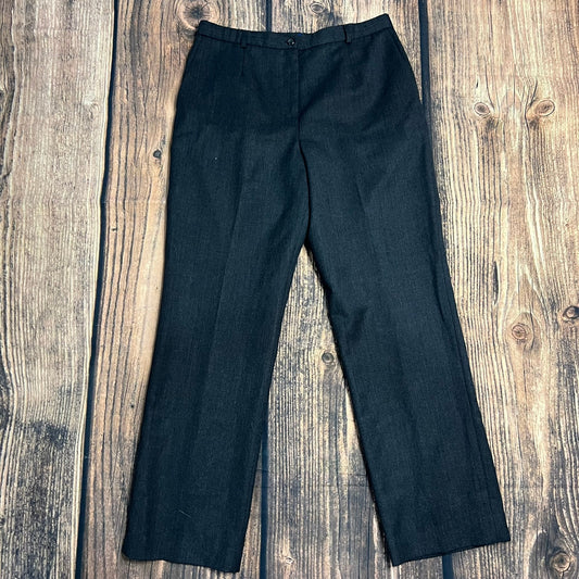 Pendleton Women's Vintage Wool Dress Pants Gray Size 10 Straight Leg