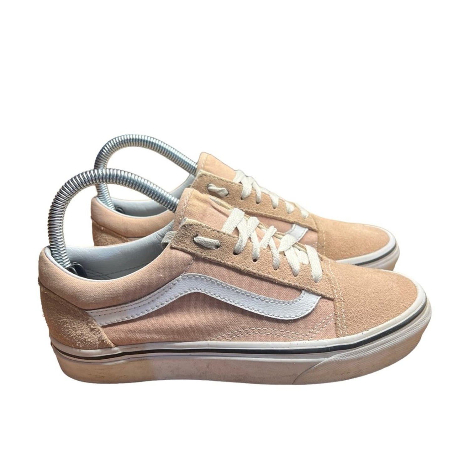 Vans Old Skool Bleach Apricot Low Top Lace-Up Sneakers - Men's 4.5 / Women's 6.0