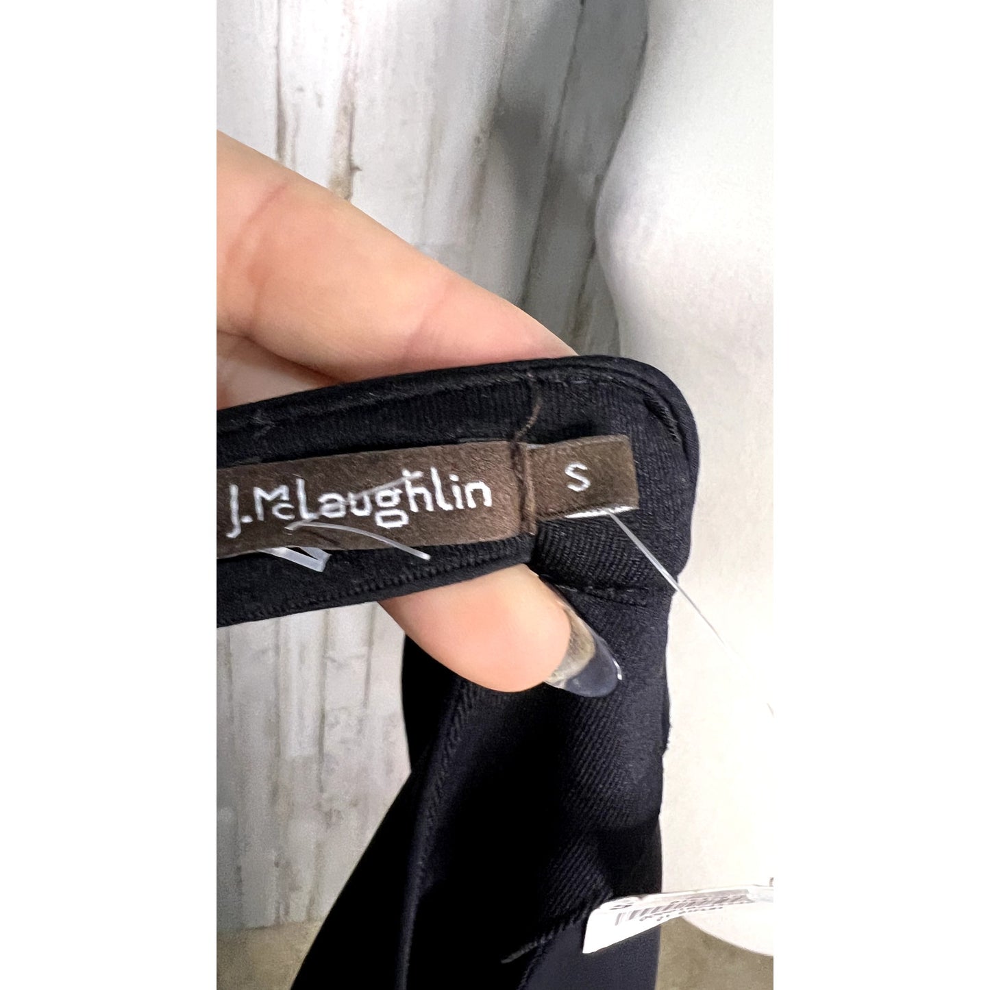 NWT J.McLaughlin Women's Barry Dress Black Sheath Knee Length Size Small