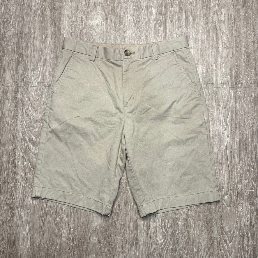 Vineyard Vines Boy’s Beige Chino Shorts Size 14 Casual Summer Wear