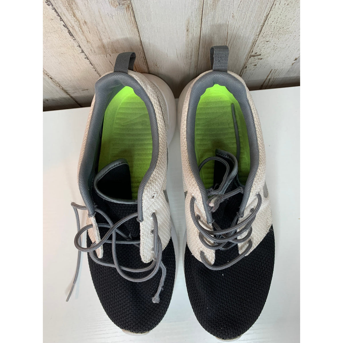 Nike Roshe G Spikeless Golf Shoes Women's US 9.5 Pure Platinum Black White