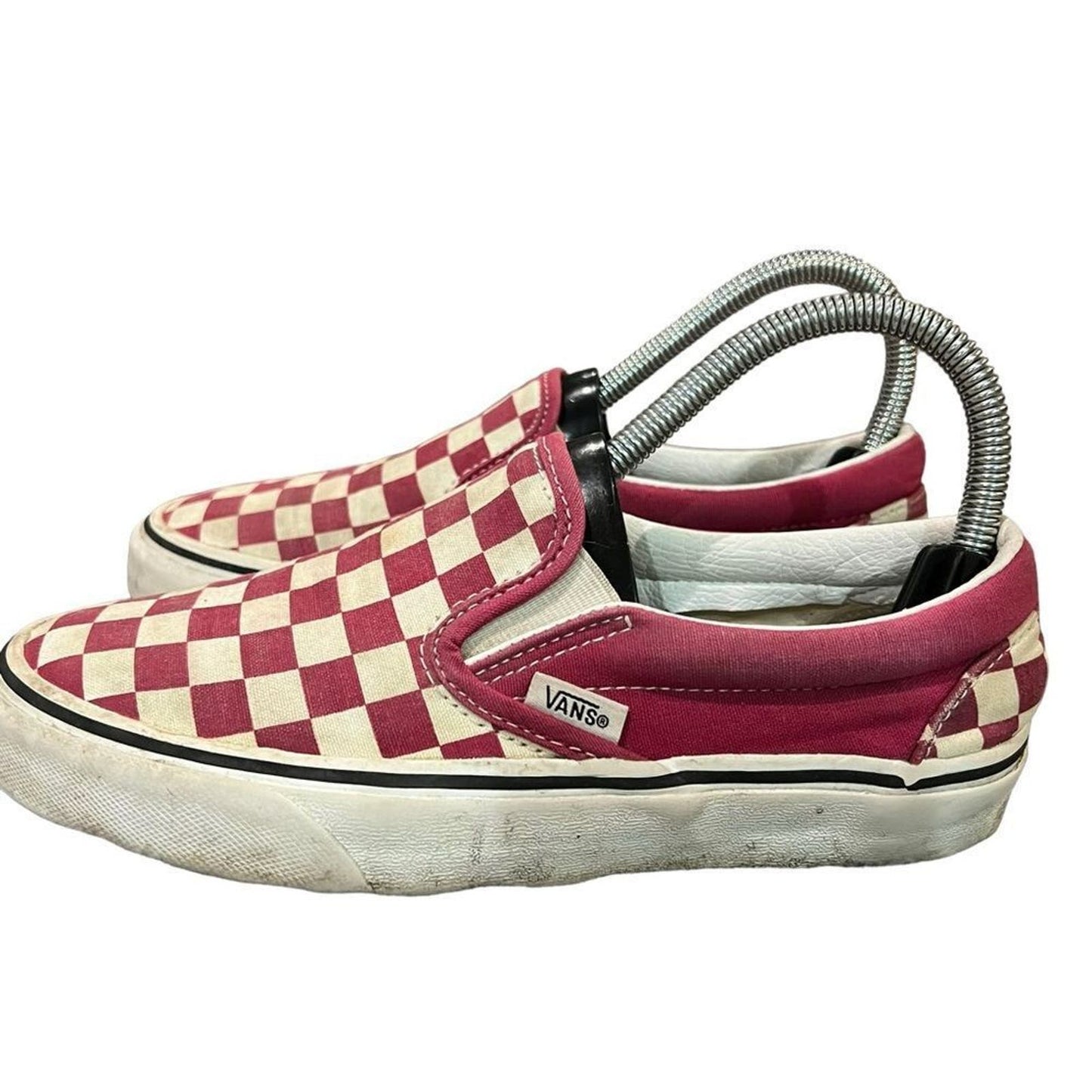 Vans Slip-On "Dry Rose" Checkered Sneakers Men's 4.5 / Women's 6.0