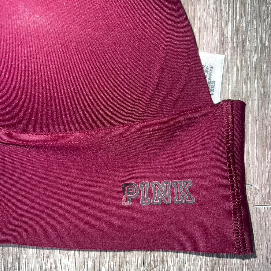 Victoria's Secret Bra Size Large Red Strappy Back Women's Lingerie