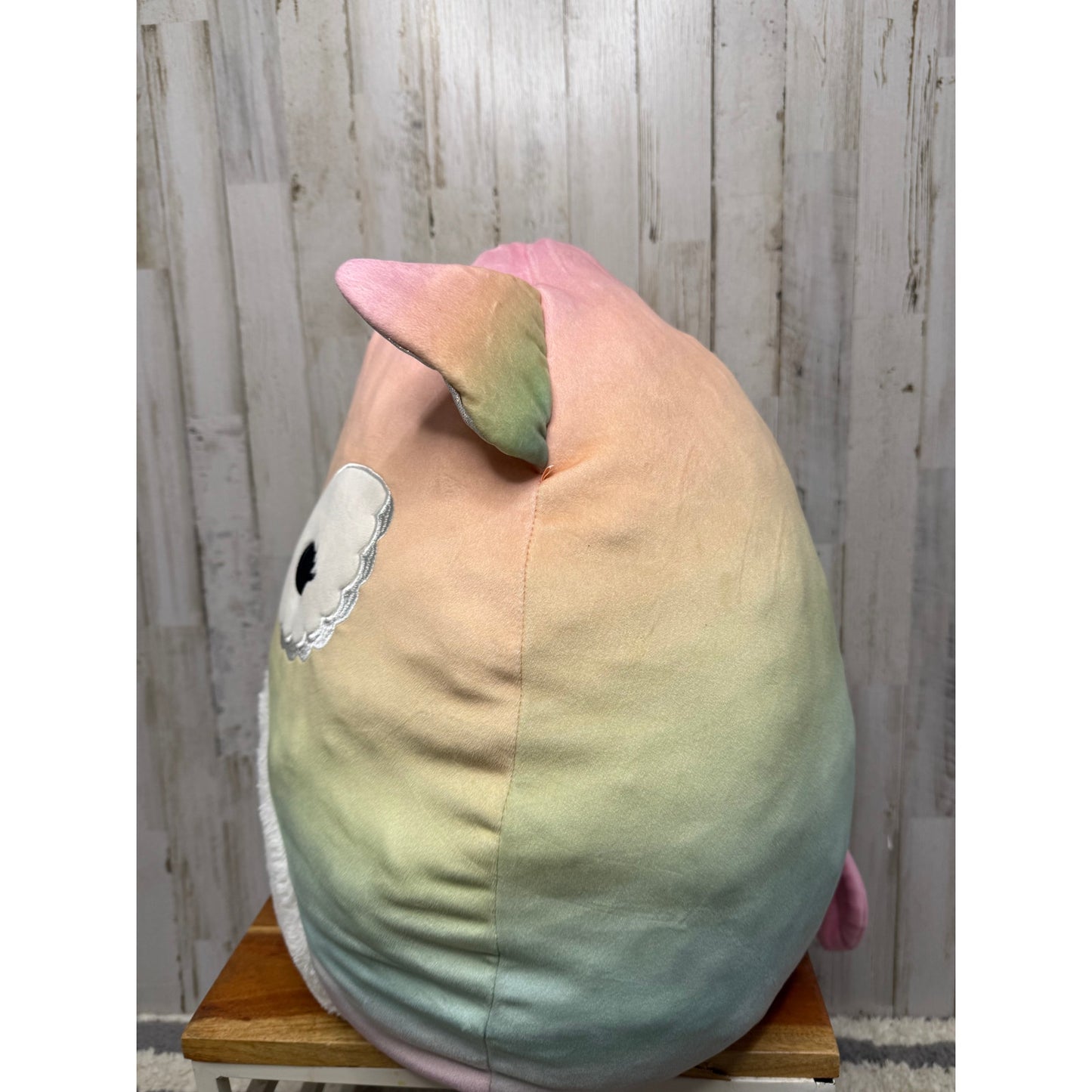 Squishmallows 20" Britta the Rainbow Owl Plush Toy Multicolor
