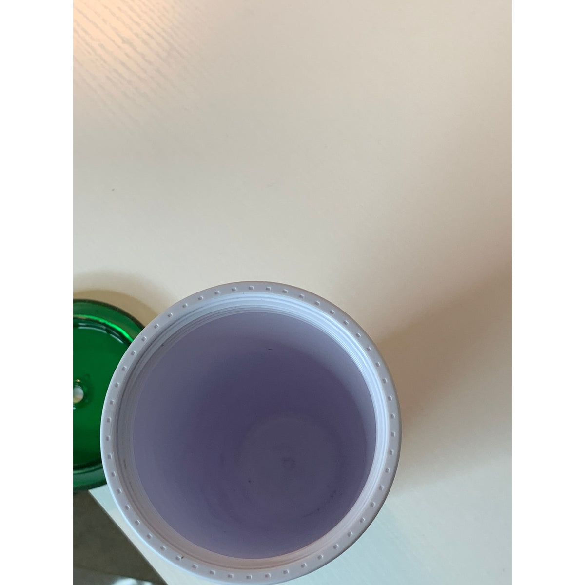 Starbucks 2012 Dot Collection Ink Waves Cold Cup Tumbler 24 oz Clear