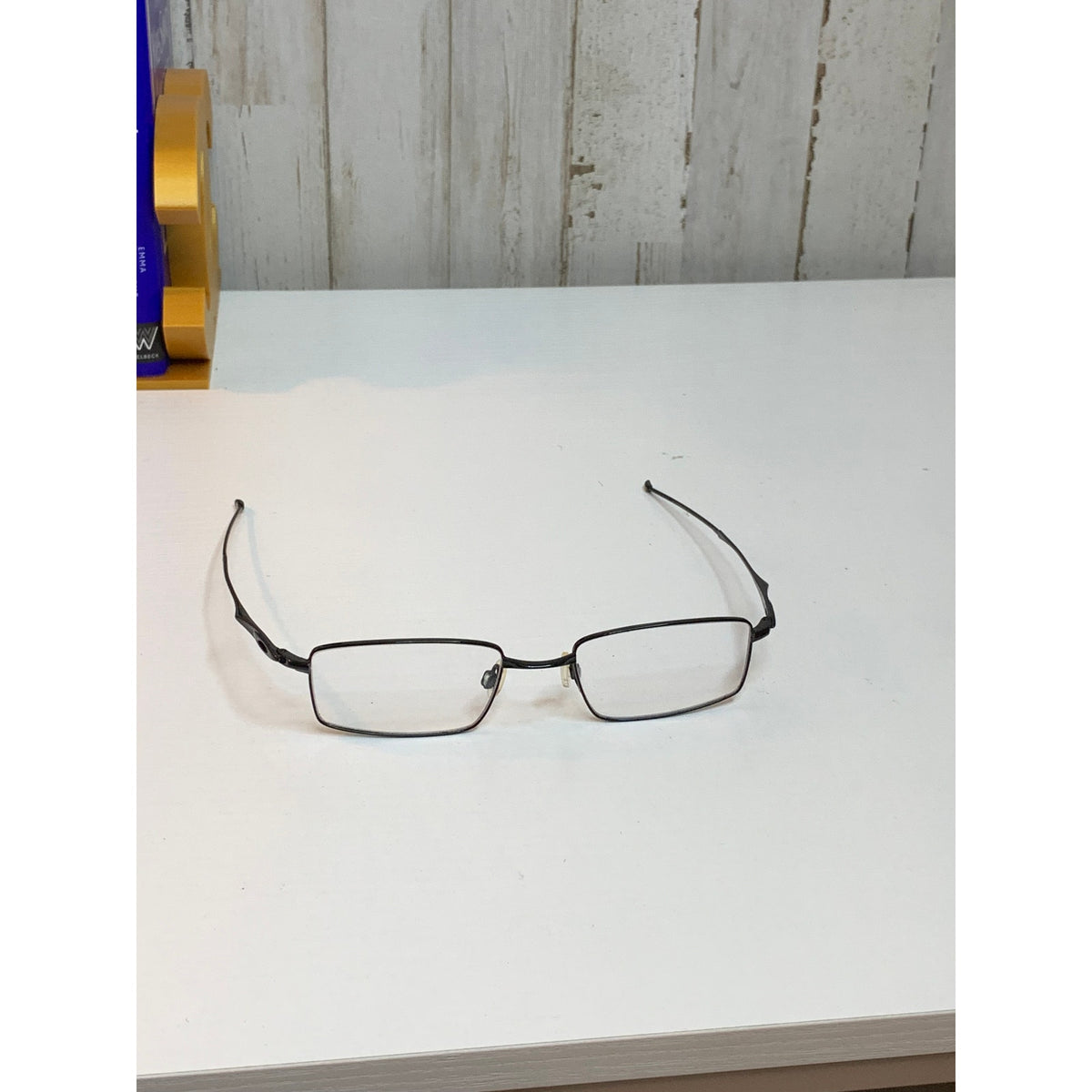 Oakley Prescription Eyeglass Frames Unisex Black Rectangular Full Rim 53-18 140