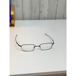 Oakley Prescription Eyeglass Frames Unisex Black Rectangular Full Rim 53-18 140