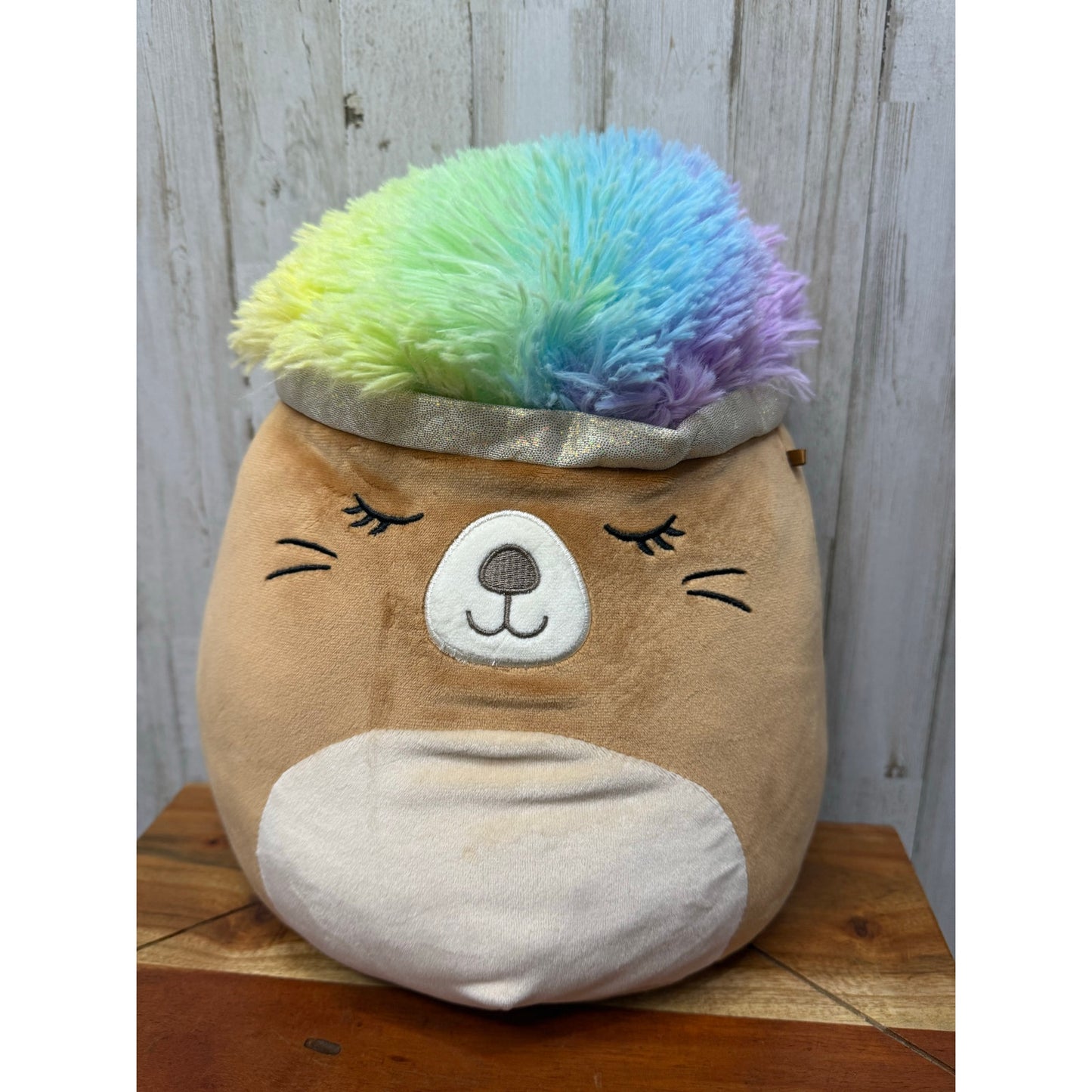 Squishmallows Squish-Doo Bristol the Beaver 10" Plush Toy Multicolor