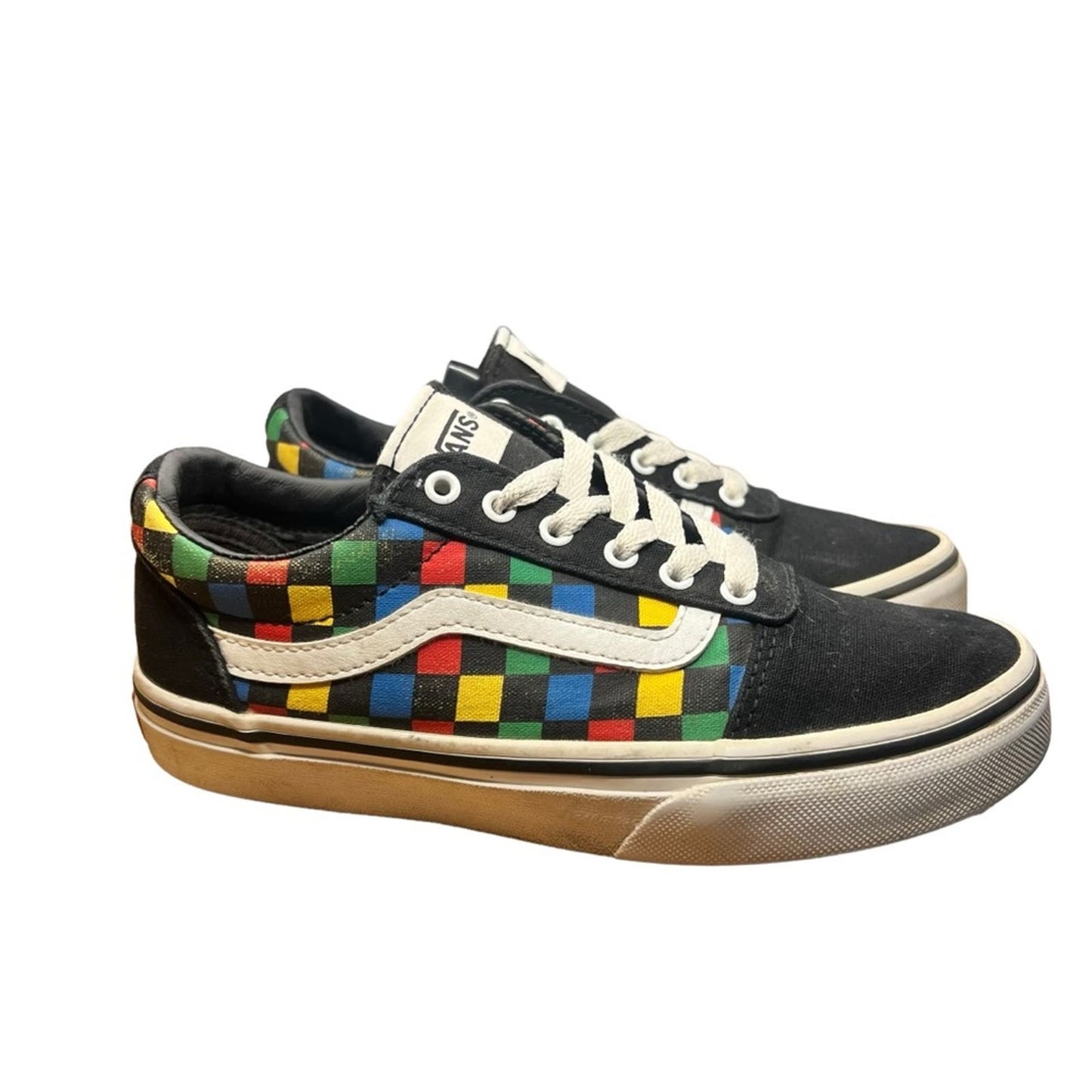 Vans® Old Skool Ward Party Time Boys' Skate Shoes Youth Size 2