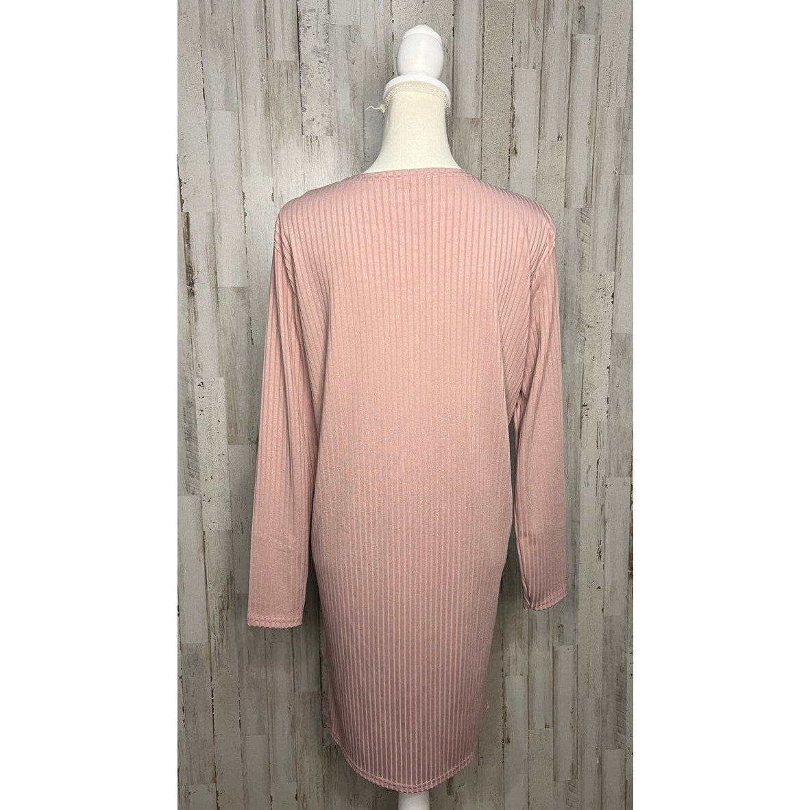 Topshop Women's Size 8-10 Long Sleeve Cardigan Sweater Pink Casual