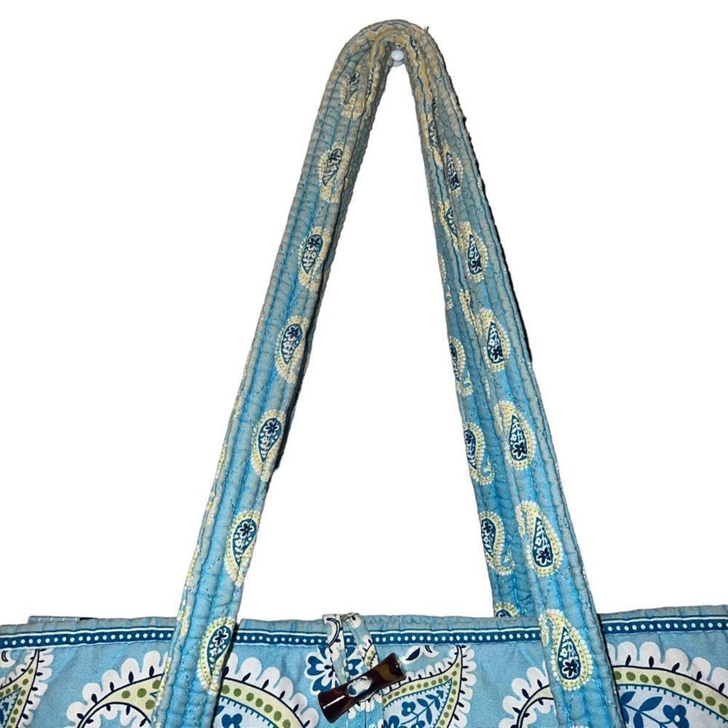 Vera Bradley Commuter Tote Bag in "Bermuda Blue" Pattern