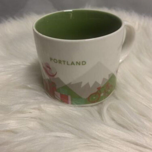 Starbucks PORTLAND 2012 You Are Here Series Collectible Mug Tea Coffee 14 oz