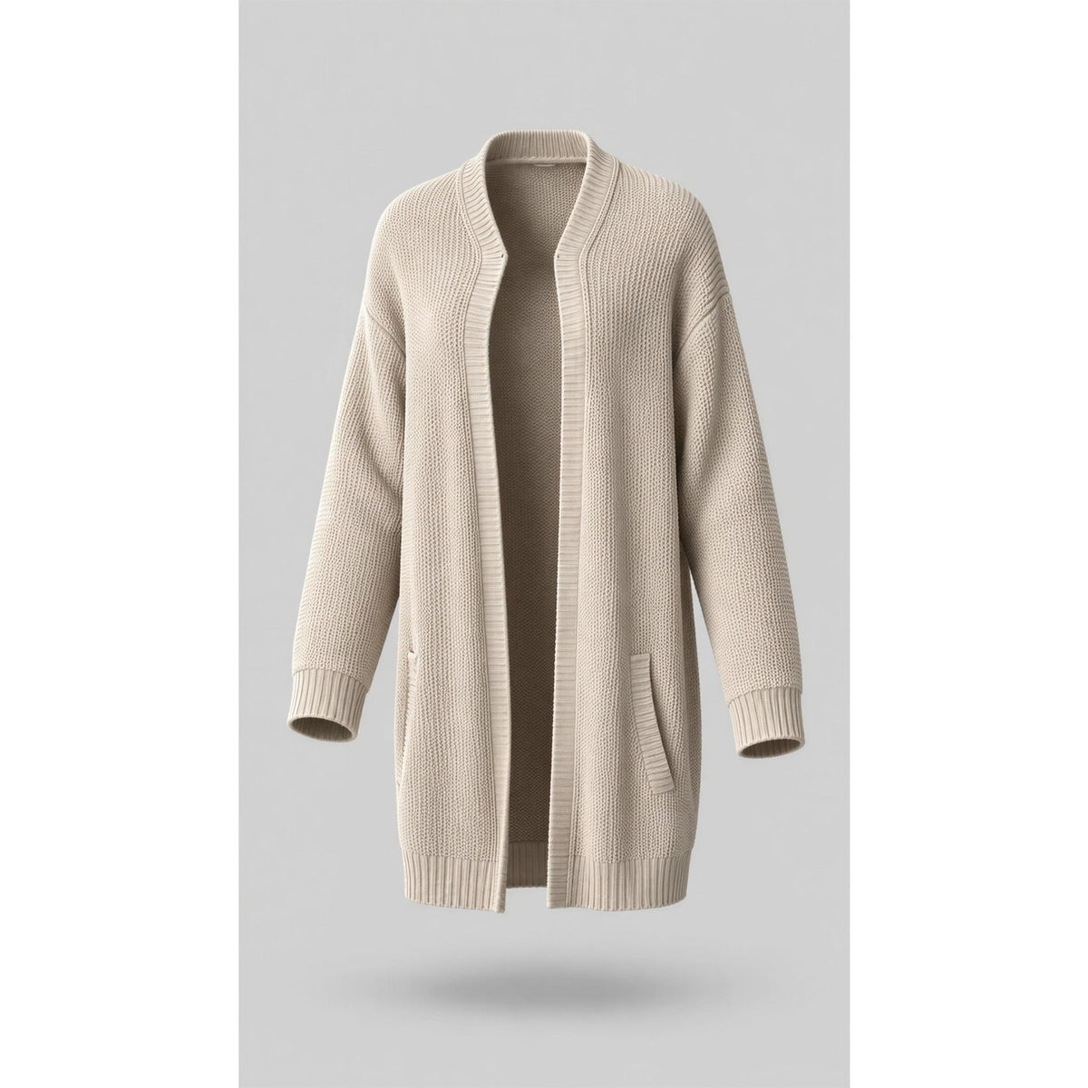 Ms. Maggie Cardigan Sweater Womens M Pink Hooded Cable Knit