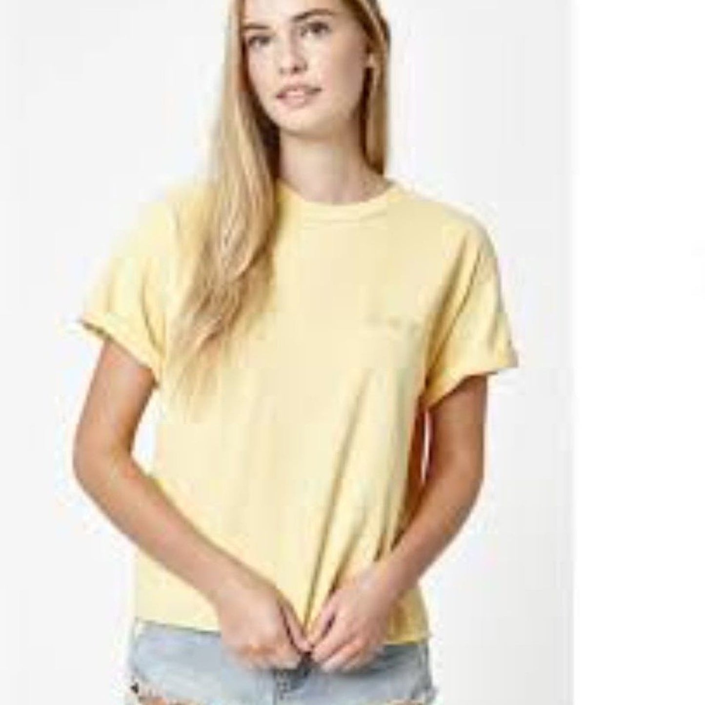 Brandy Melville Honey Aleena Shirt - One Size