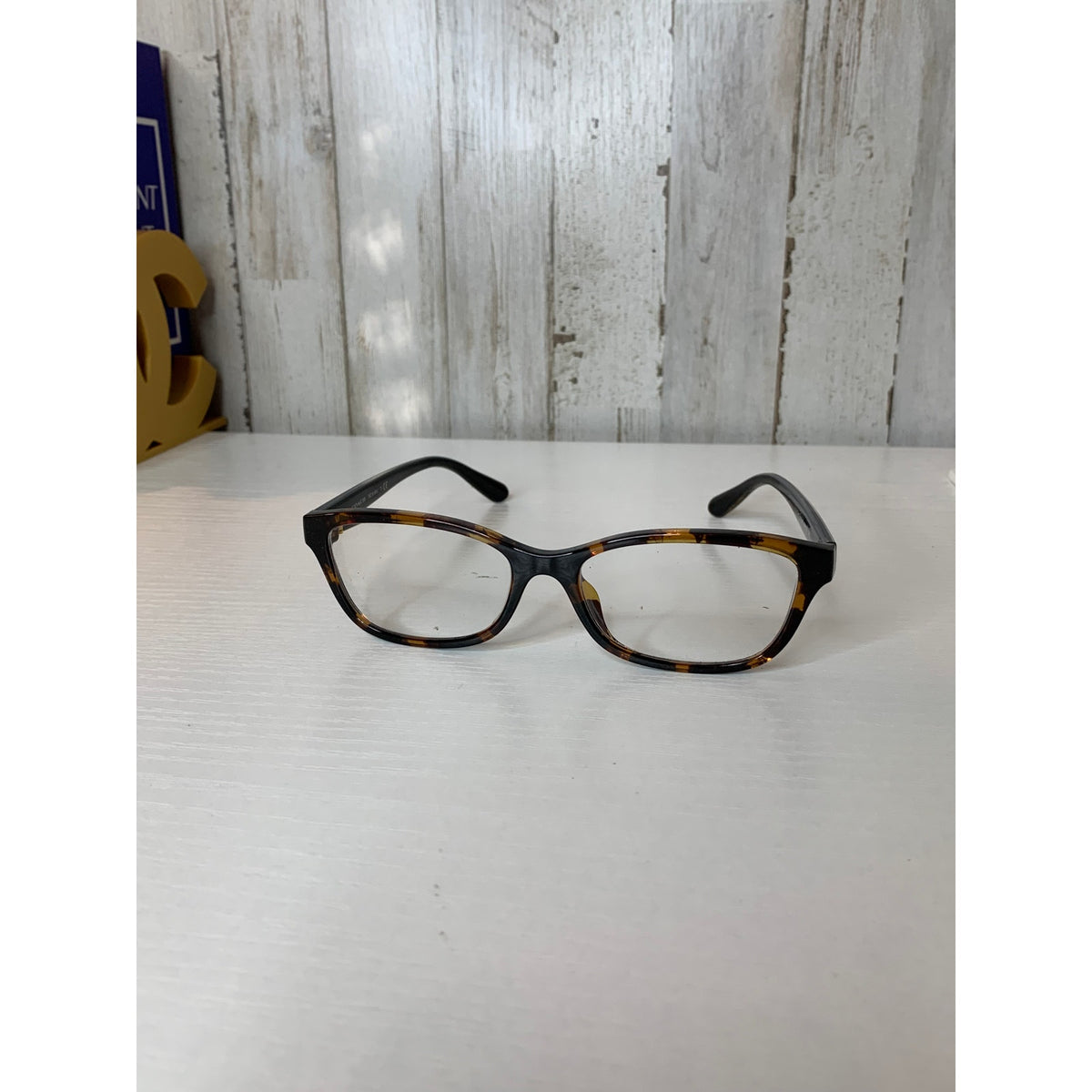 Coach Prescription Eyeglasses Frames Womens Dark Tortoise Rectangular Full Rim