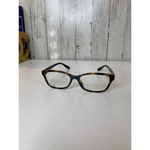 Coach Prescription Eyeglasses Frames Womens Dark Tortoise Rectangular Full Rim