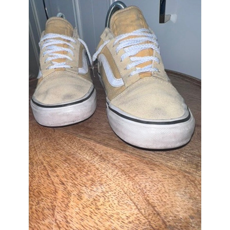 Vans Old Skool Unisex Yellow Skate Shoes Size 6 Men's/7.5 Women's