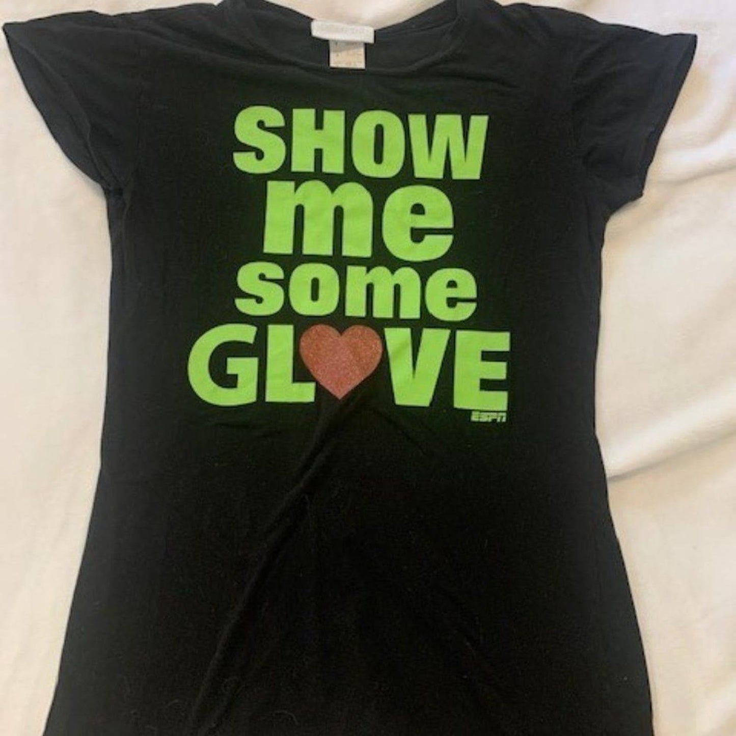 ESPN Show me some Glove t-shirt L EUC