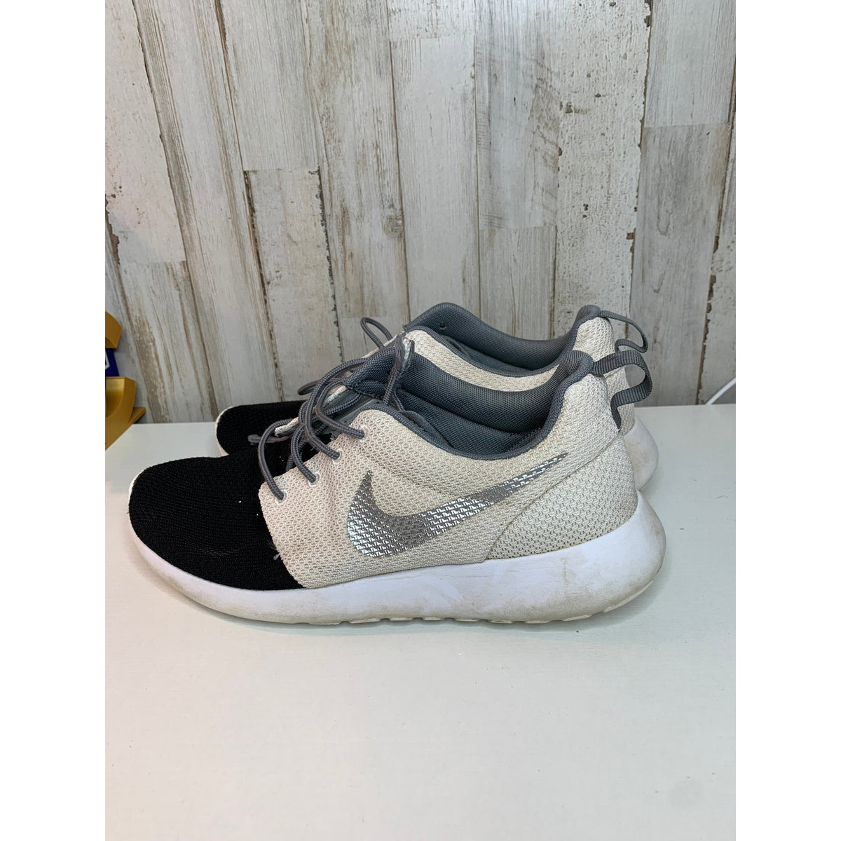 Nike Roshe G Spikeless Golf Shoes Women's US 9.5 Pure Platinum Black White