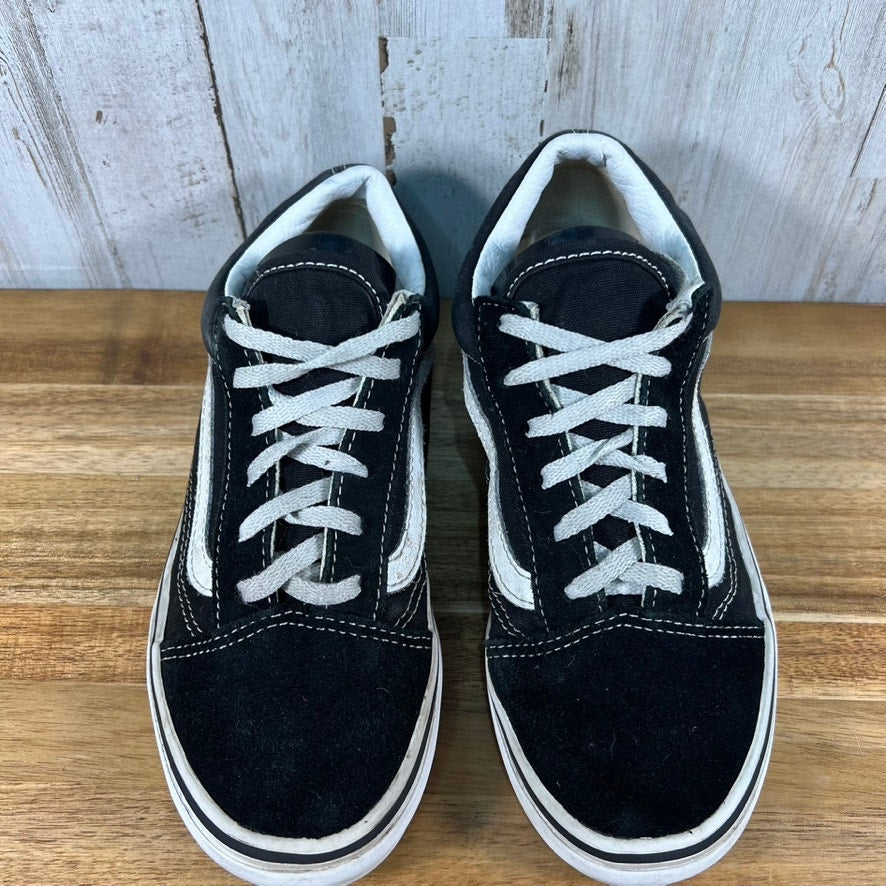 Vans Old Skool Suede Black Low Top Shoes Unisex Kids Size 3.0