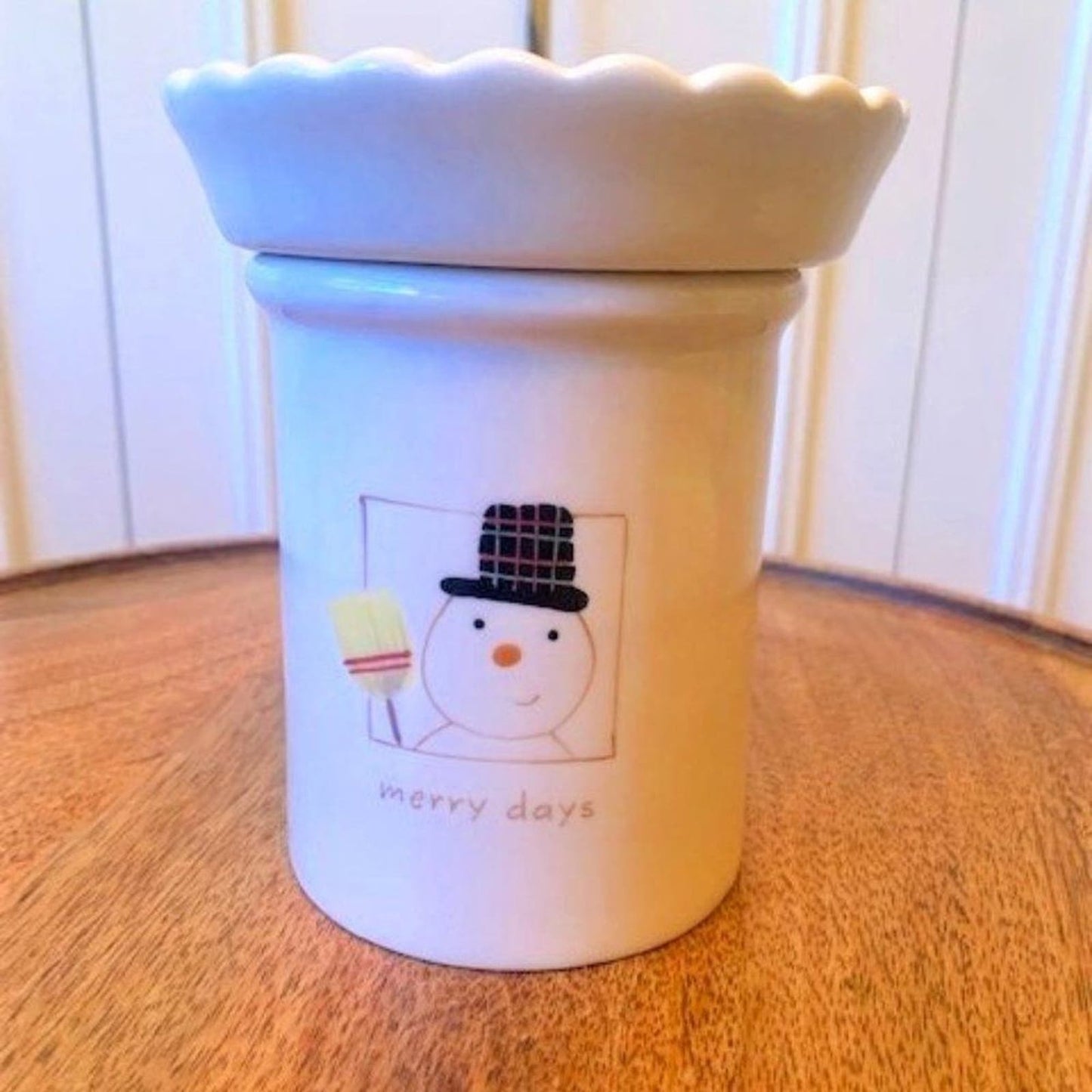 Set 2 Christmas candle holders