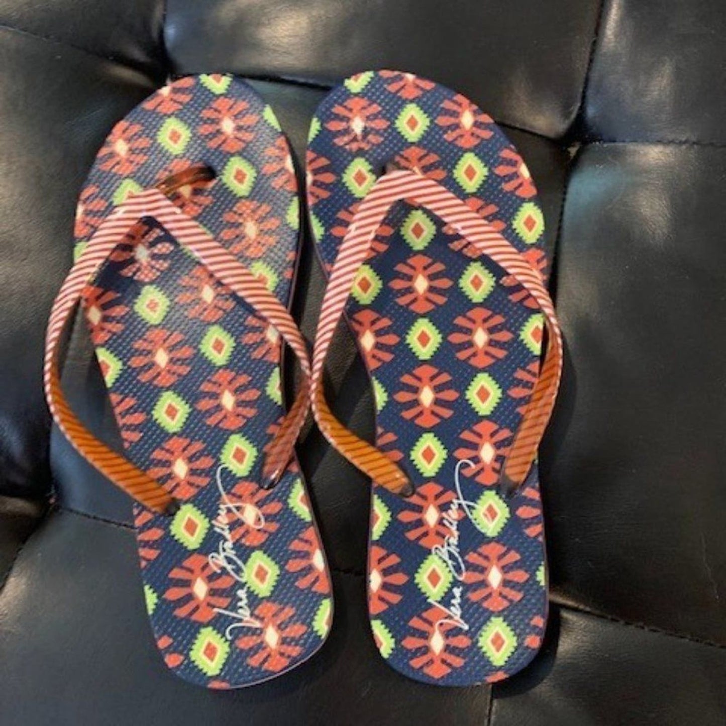 Vera Bradley Sun Valley flip flops Large