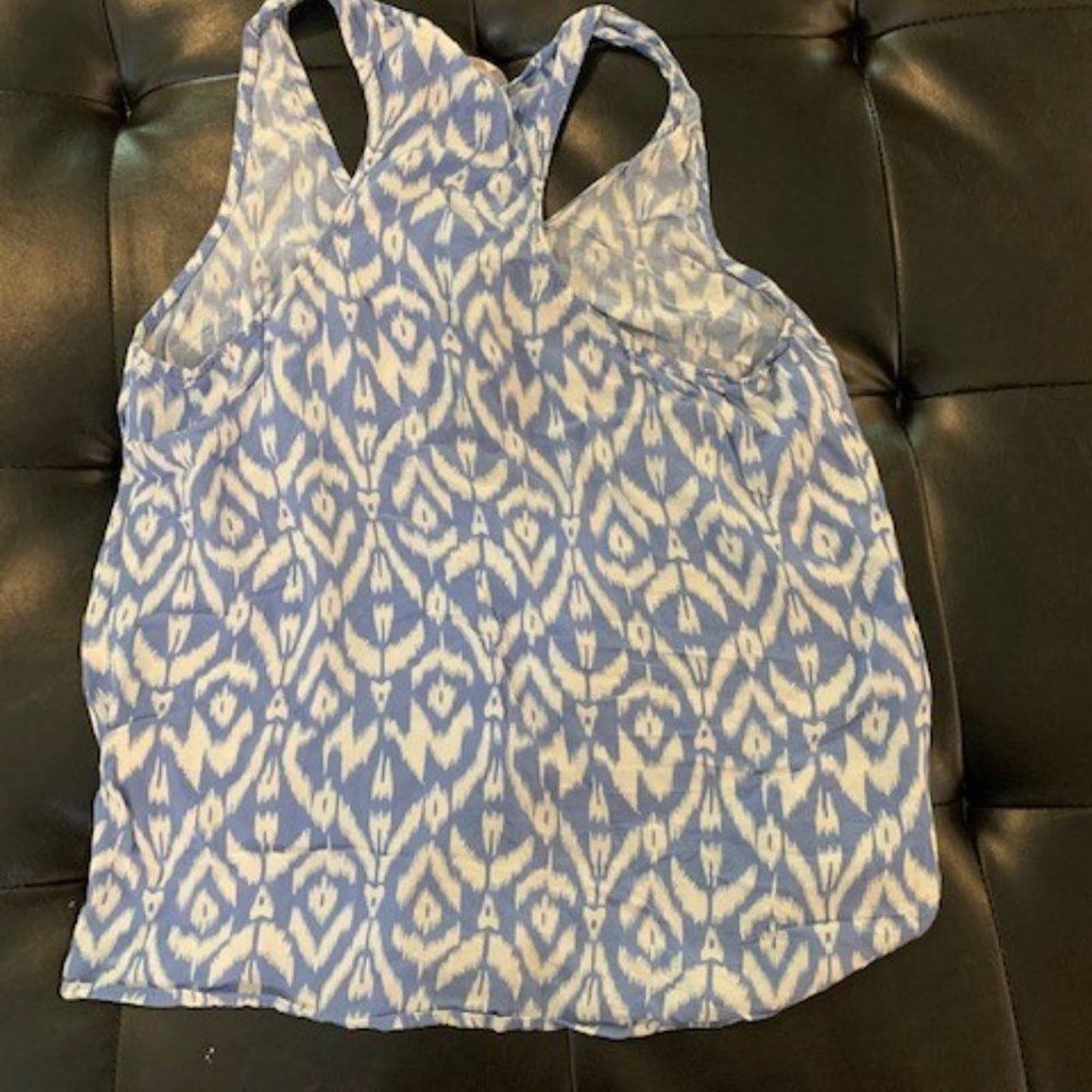 Kenar blue sleeveless tank blouse M