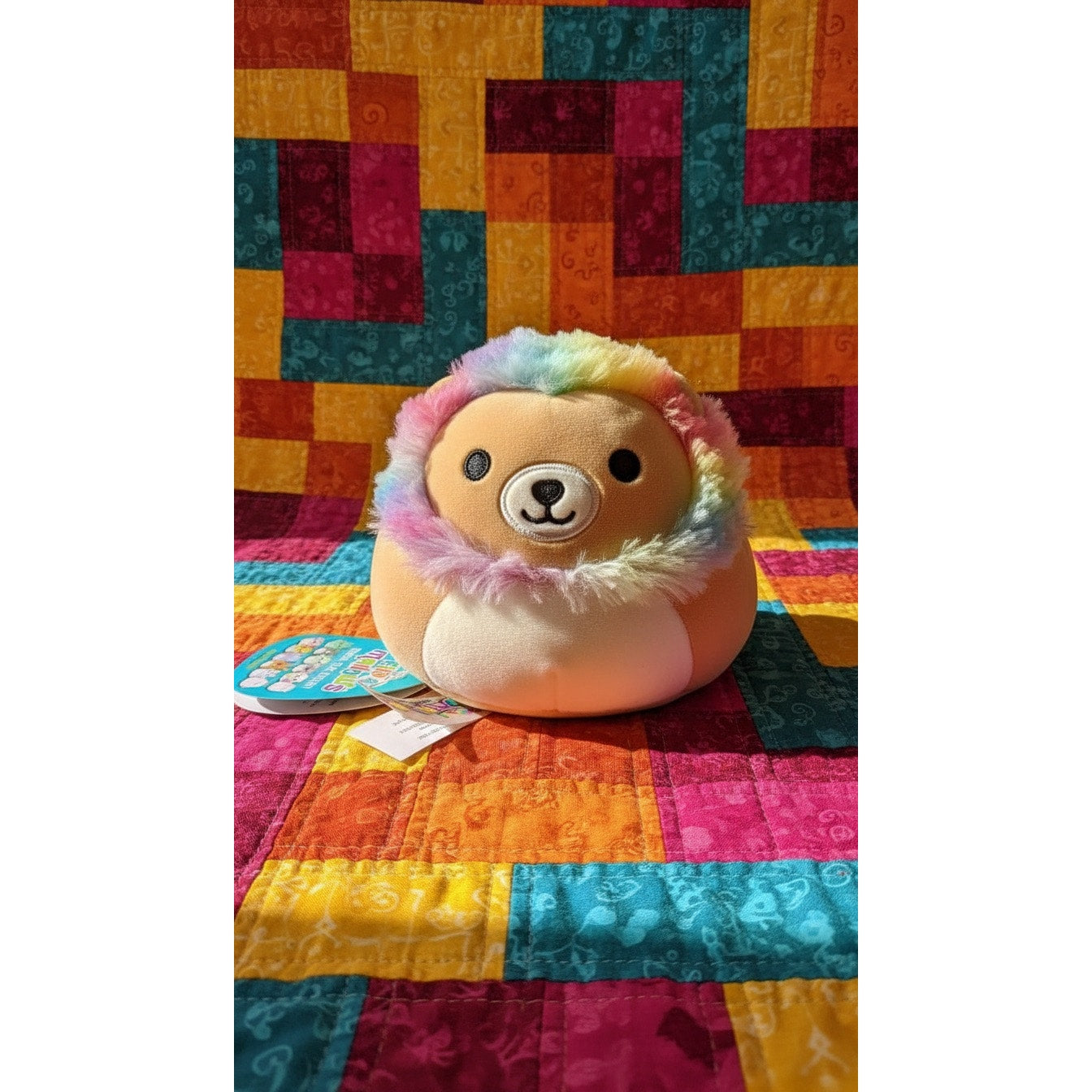 NWT Squishmallows Flip-A-Mallows Liv Leopard & Leonard Lion Reversible Plush