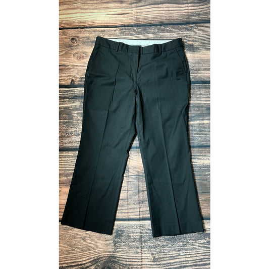 Talbots Women's Black Dress Pants Size 12 Classic Fit Straight Leg