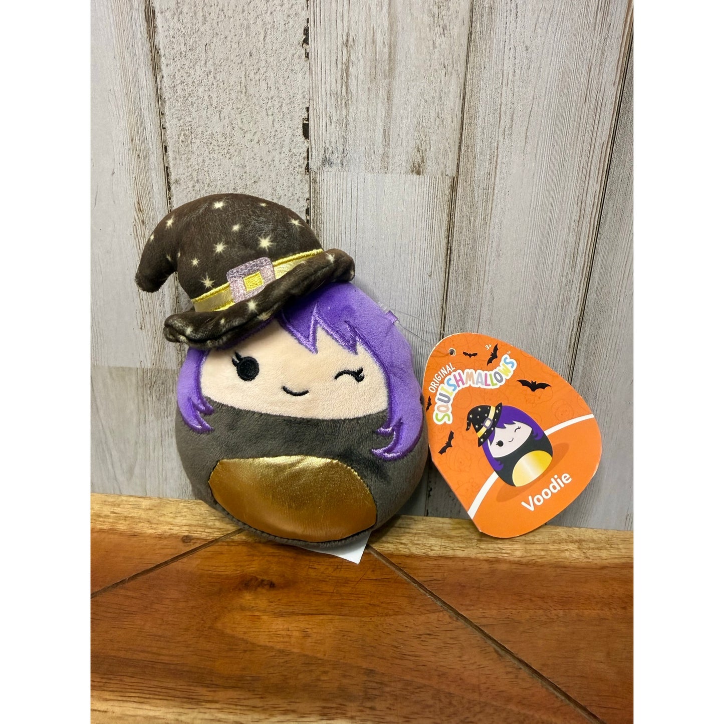 Squishmallows Voodie the Witch Halloween Plush Toy 4" Retired