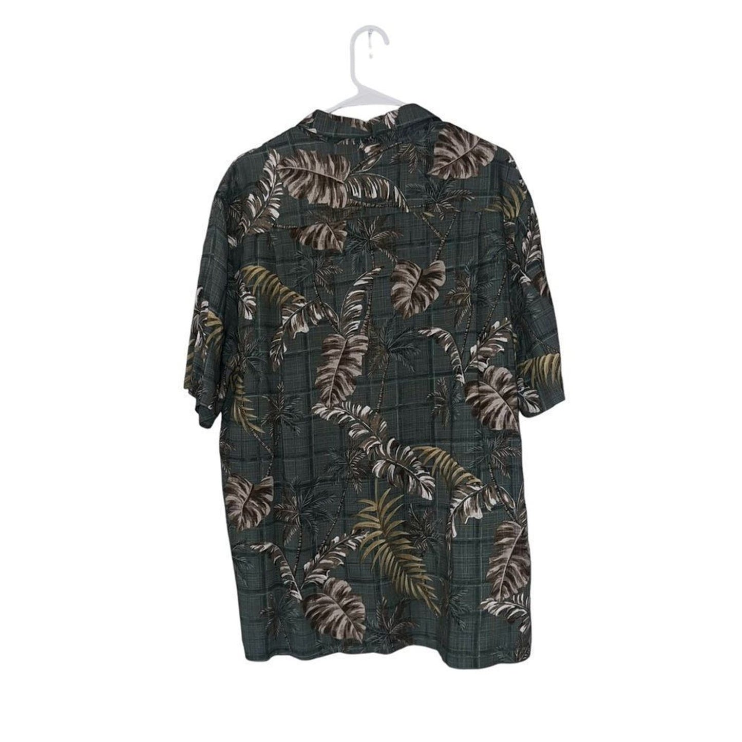 Men's Batik Bay Tropical Casual Button-Down Shirt Size Large