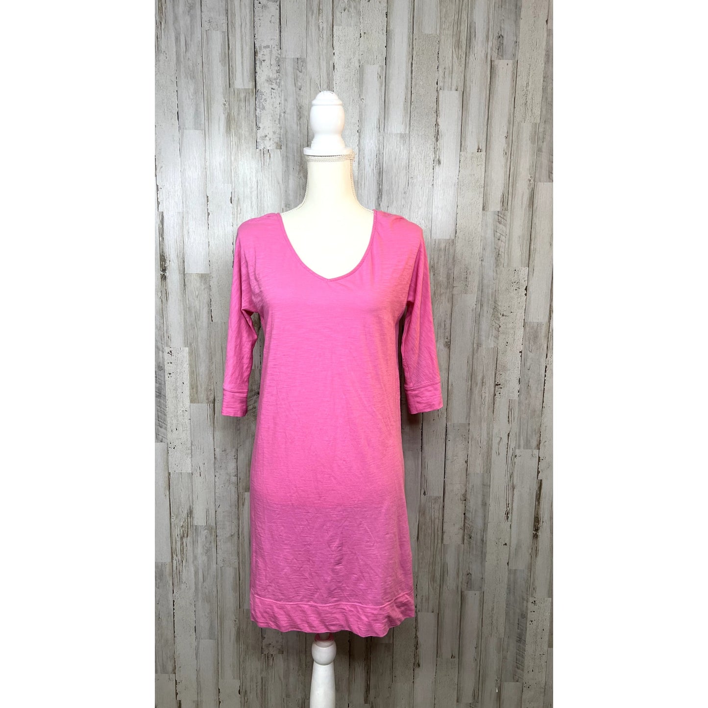 Lilly Pulitzer Eliza Cotton Dress Hotty Pink Women's Size Extra Small