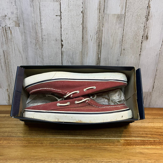 Vintage Sperry Top-Sider Women's Size 10M Bahama Clog Saltwater Red Slip-On Shoe