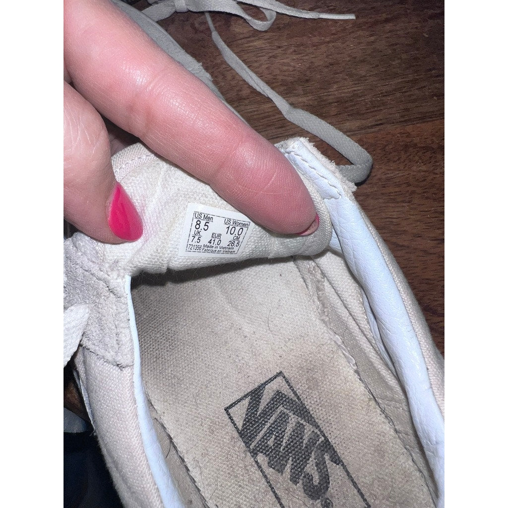 Vans Old Skool Men's 8.5/Women's 10 Skate Shoes Gray Low Top Casual Sneaker