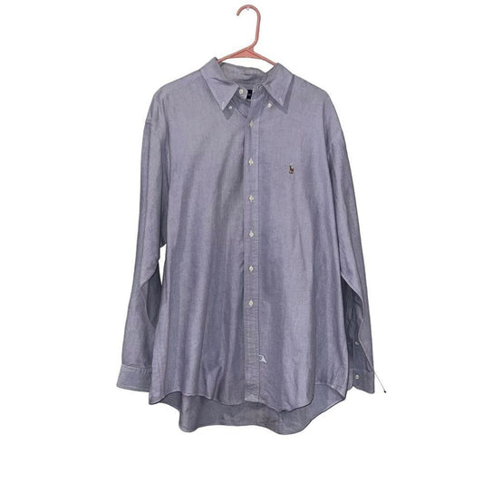 Ralph Lauren Yarmouth 100% Cotton Button Down 17/36