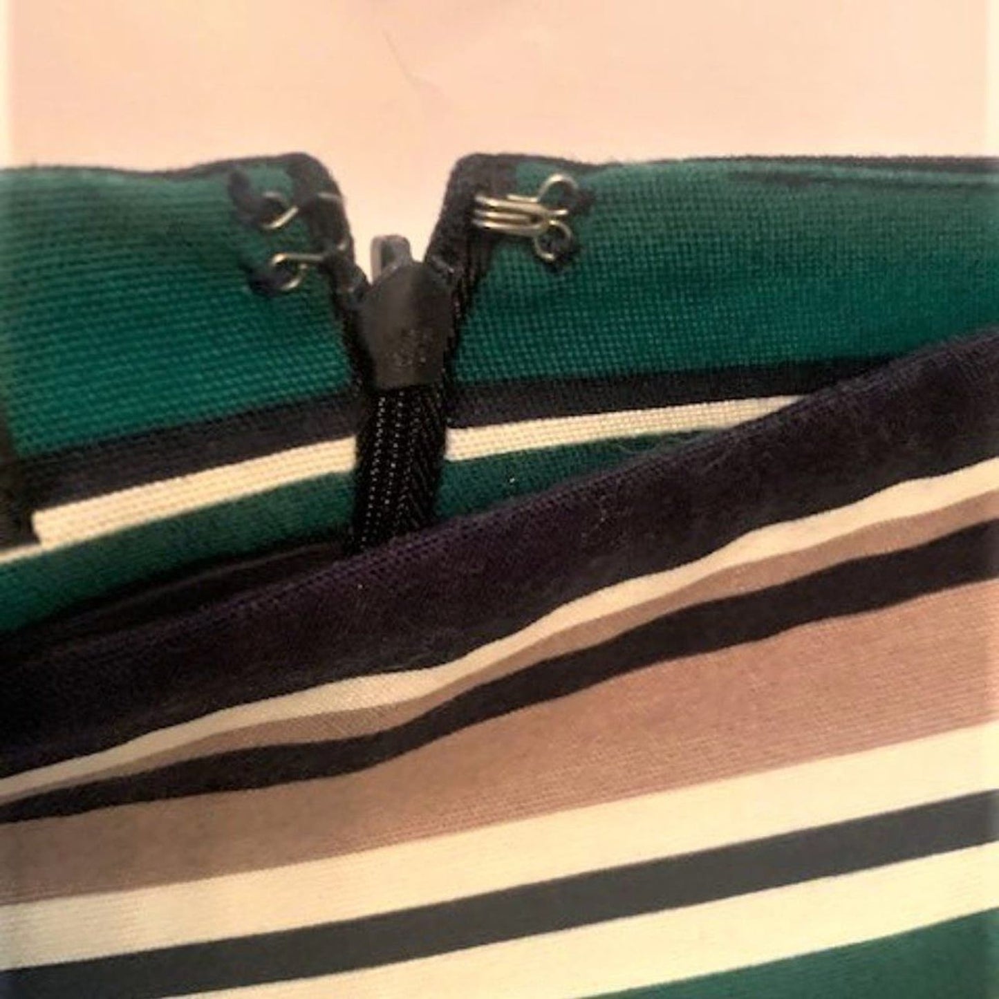 Talbots VIBRANT striped pencil skirt 16