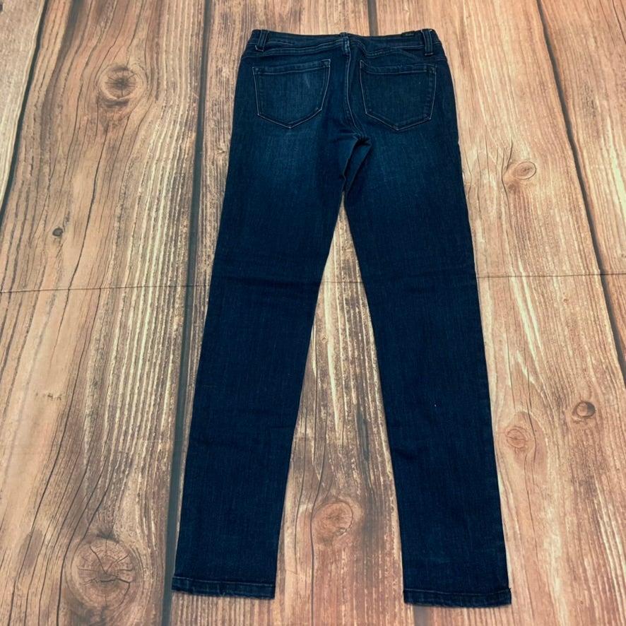 Kancan Jeans Womens Size 27 Dark Wash Skinny Stretch Denim