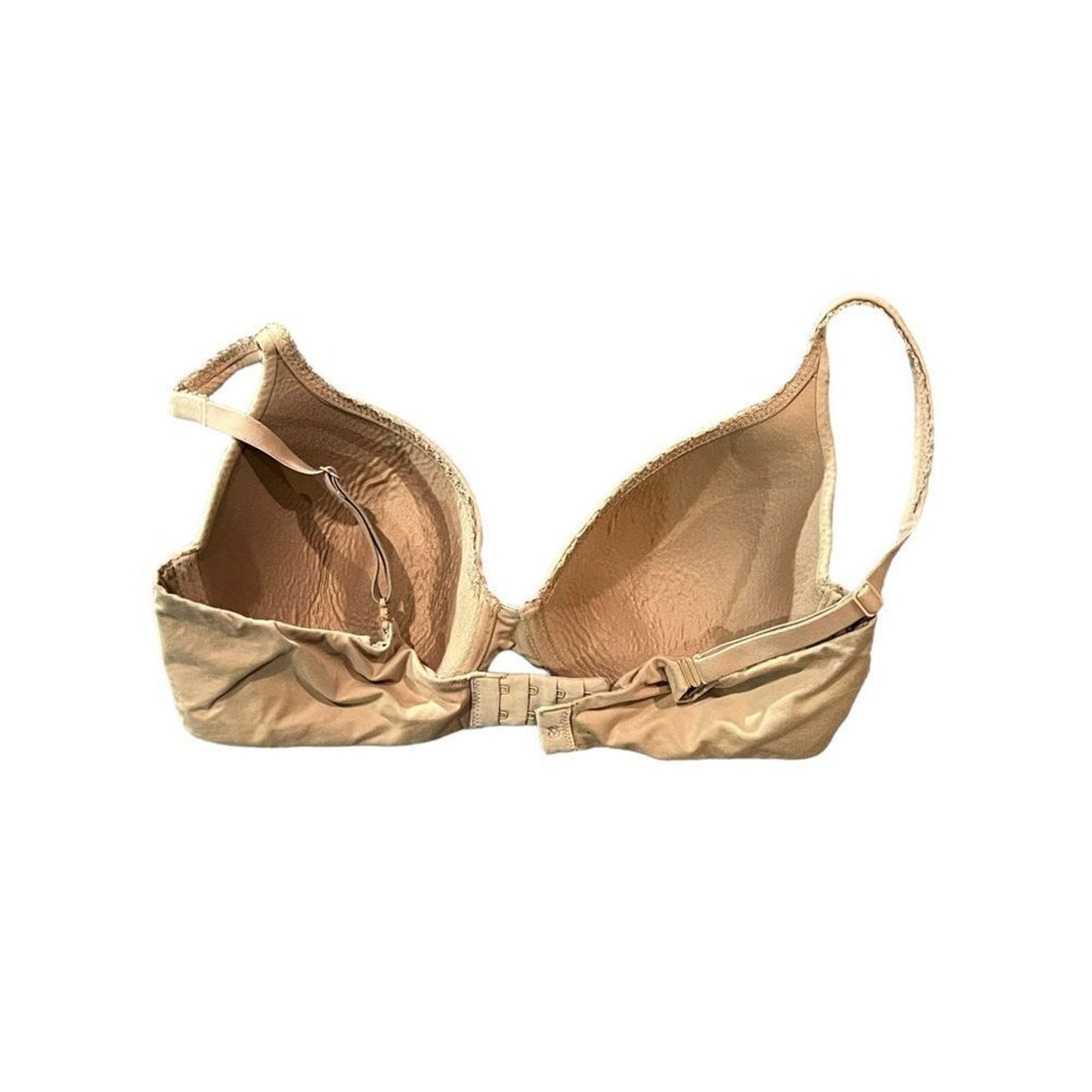 Victoria’s Secret Bra Womens 34D Beige Underwire T-Shirt Lightly Lined