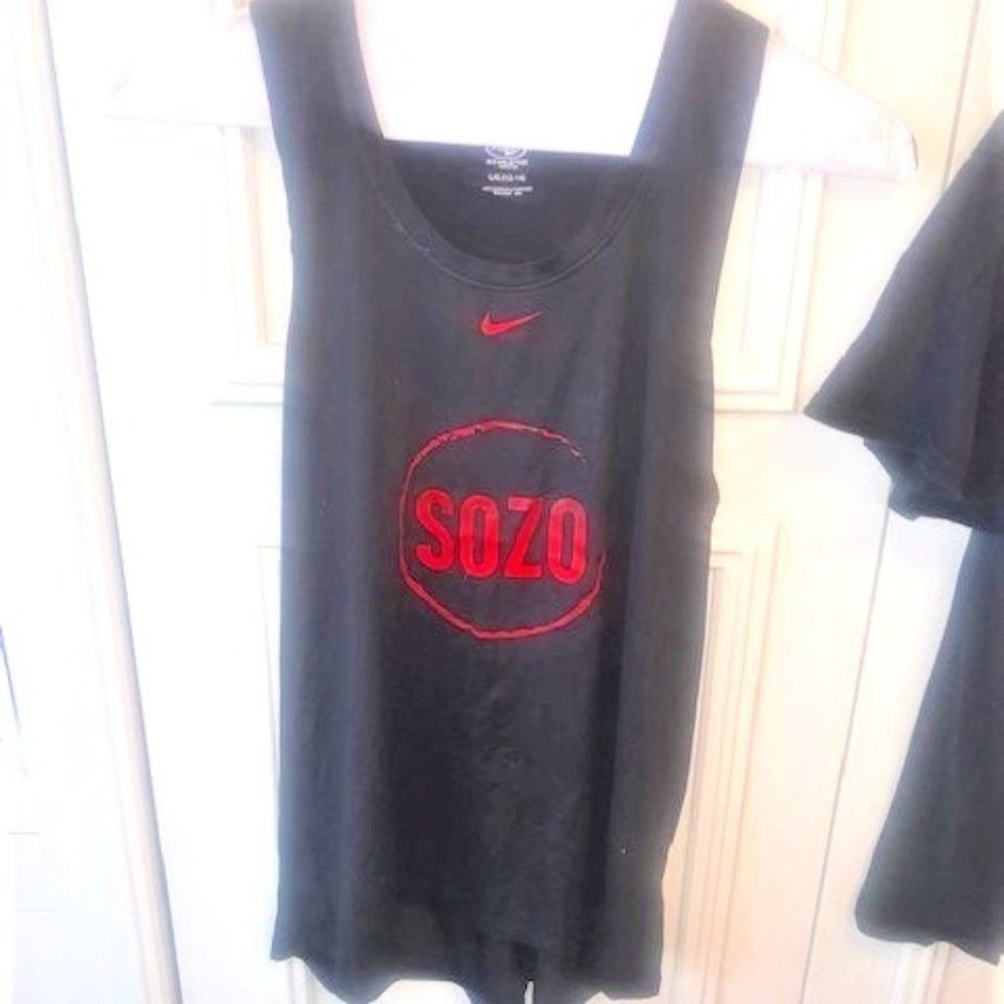 Set 2 Sozo black workout shirts L