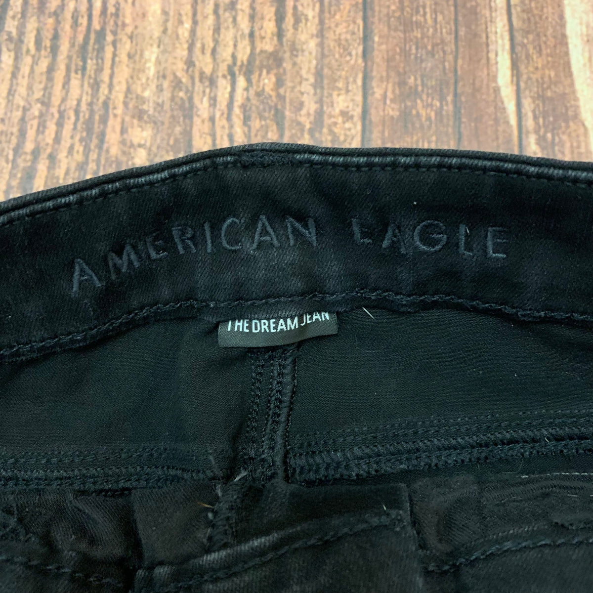 American Eagle The Dream Jean Womens Size 4 Black Skinny