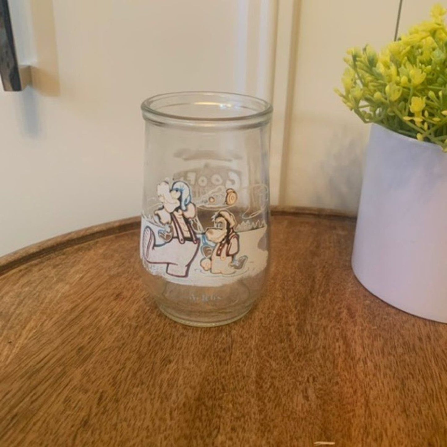 Vintage Welch's Jelly Glass, Goofy Disney Movie