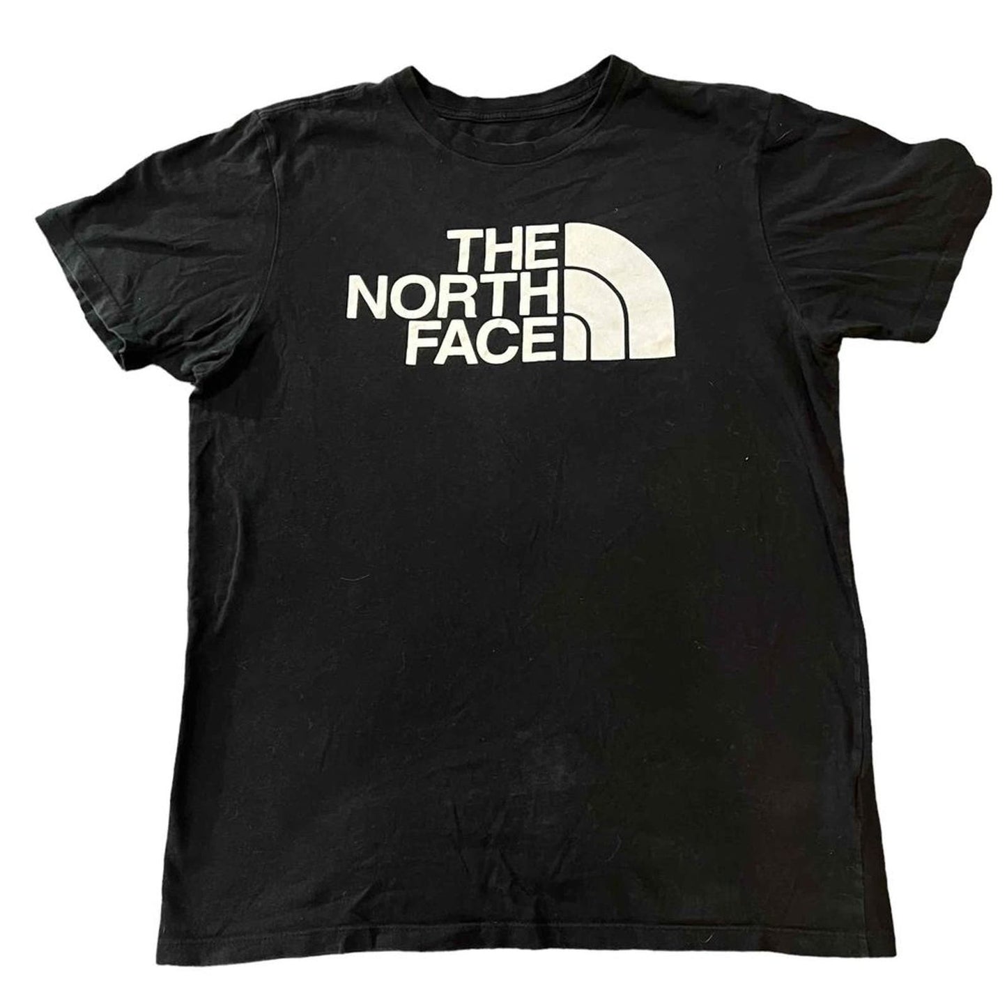 The North Face Men's Medium Black Half Dome Logo Short Sleeve Standard Fit Tee