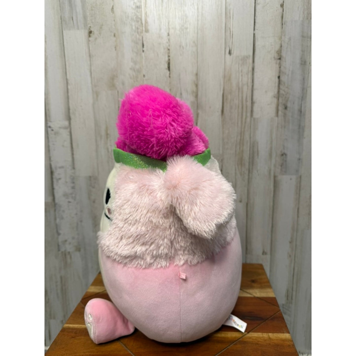 Squishmallows 14" Zyan the Pink Bigfoot Squish-Doo Plush Toy