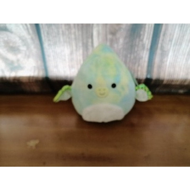 Squishmallows Fletcher Pterodactyl Plush TieDye Blue Green 7"
