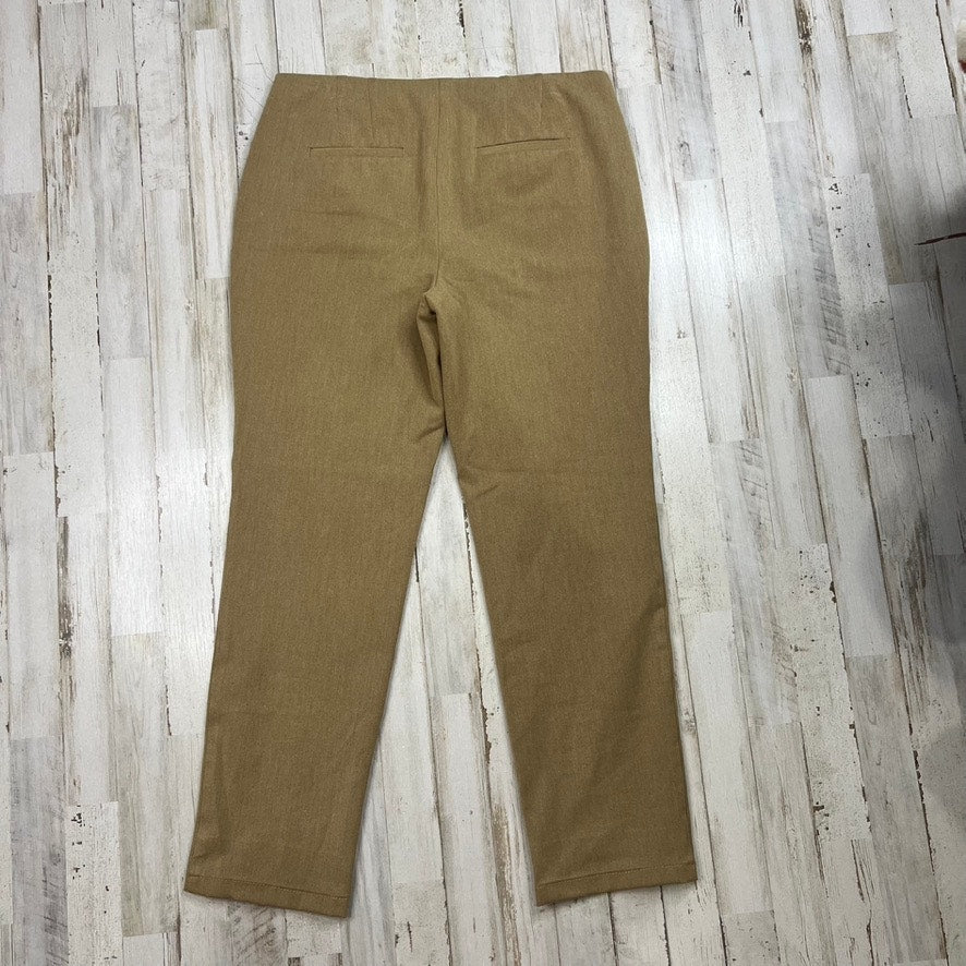 Talbots Petites Women's Brown Straight Leg Trousers Size 10P