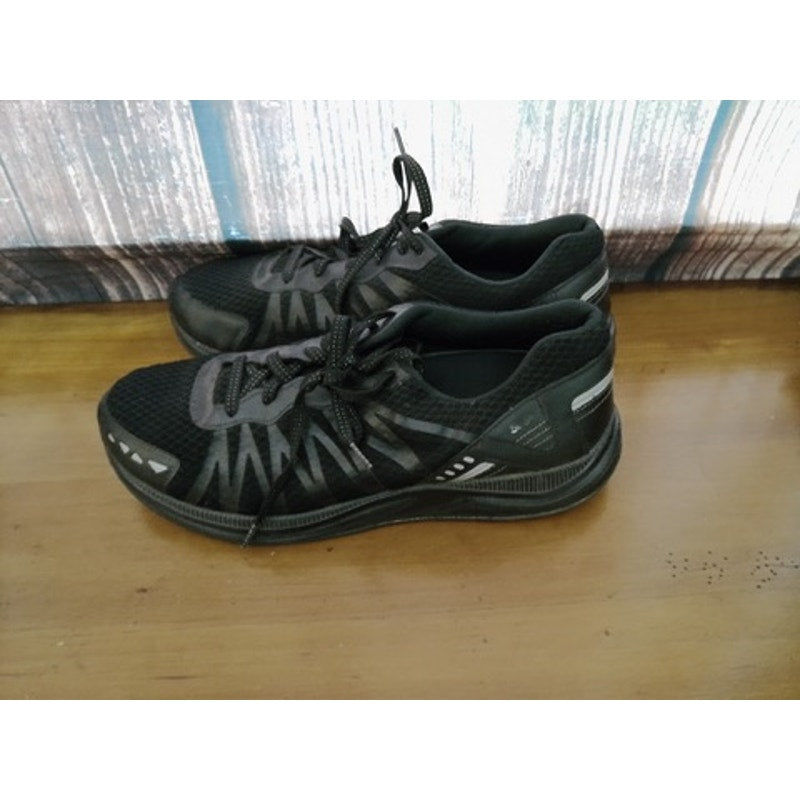 SAS Shoes Mission One Womens Walking Sneakers Black Gray Lace Up Athletic 11.5