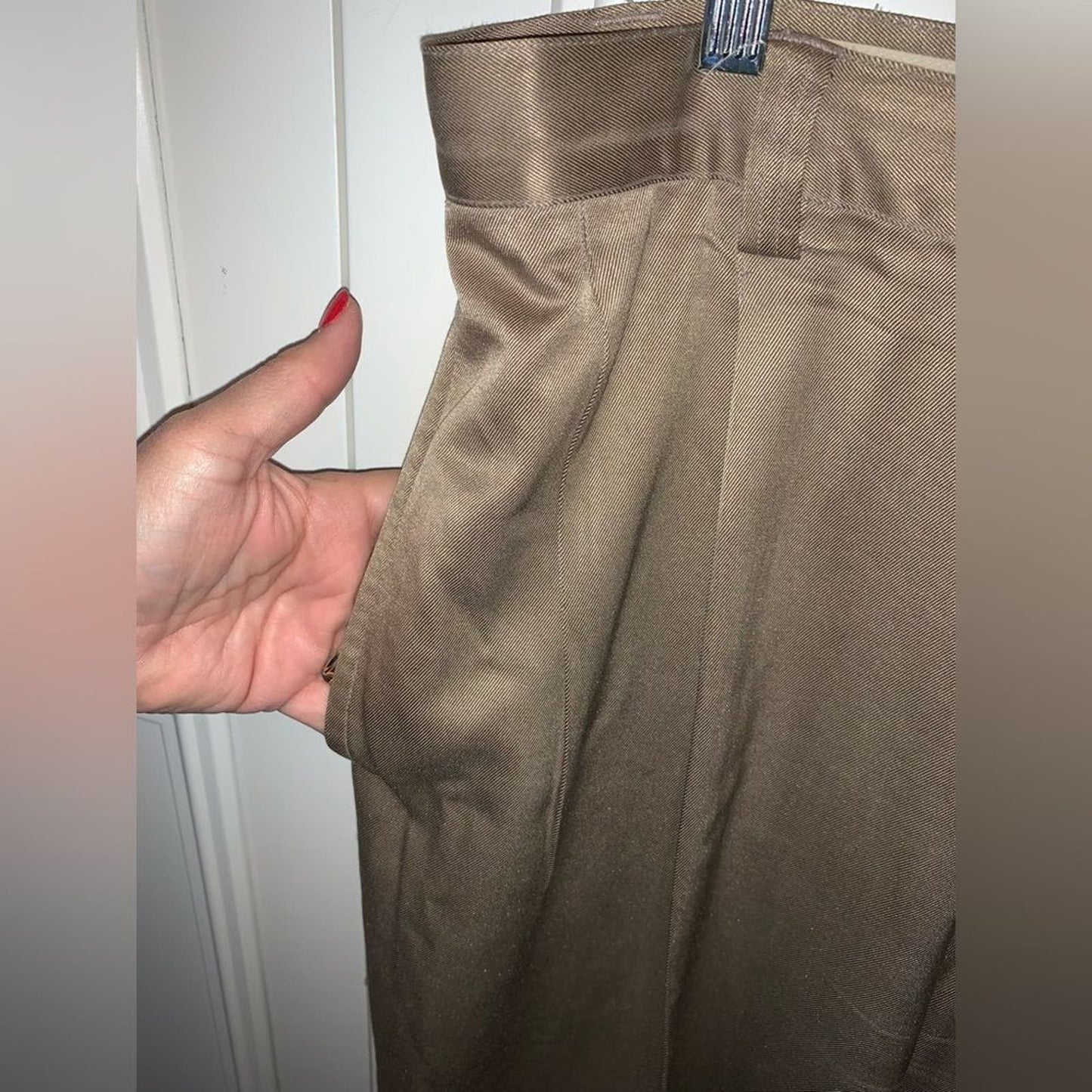 Tommy Bahama St Thomas Relaxed Double Pleat Silk Pants 35